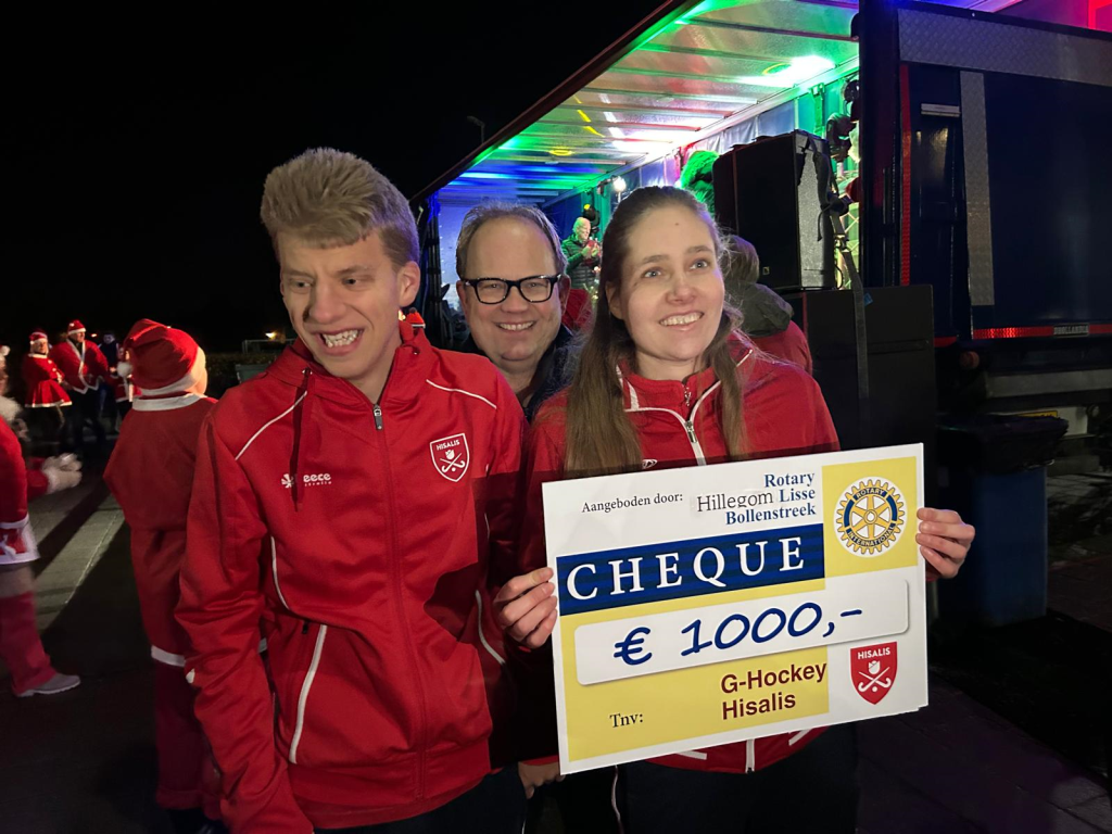 Rotary sponsort G-hockey Hisalis Nieuws afbeelding